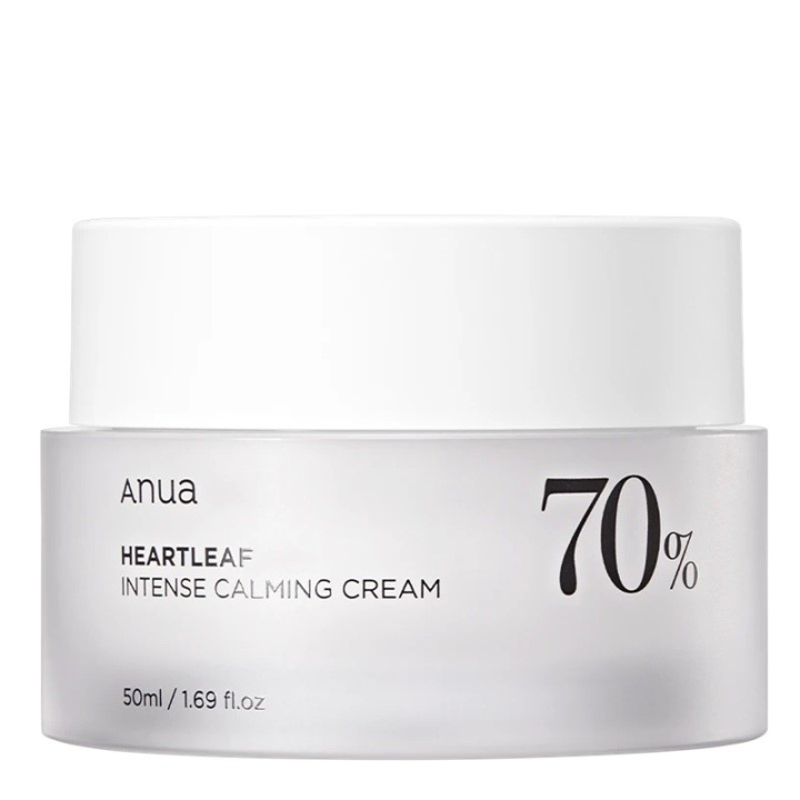 Anua Heartleaf 70% Intense Calming Cream 50 ml i gruppen HELSE OG SKJØNNHET / Hudpleie / Ansikt / Dagkrem hos TP E-commerce Nordic AB (C99601)