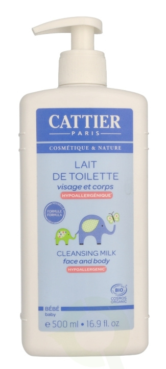 Cattier Baby Cleansing Milk 500 ml i gruppen LEKER, BARN OG BABY / Babyprodukter / Omsorg og hygiene hos TP E-commerce Nordic AB (C99699)