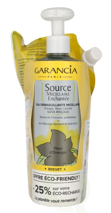 Garancia Source Micellar rensevann Orange Blossom Set 800 ml 2x400ml i gruppen HELSE OG SKJØNNHET / Hudpleie / Ansikt / Rengjøring hos TP E-commerce Nordic AB (C99746)