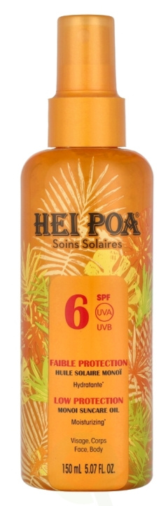 Hei Poa Monoi Suncare Oil SPF6 150 ml i gruppen HELSE OG SKJØNNHET / Hudpleie / Soling / Solkrem hos TP E-commerce Nordic AB (C99750)