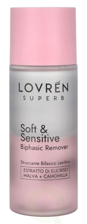 Lovren Superb Soft & Sensitive Biphasic Make-Up Remover 100 ml i gruppen HELSE OG SKJØNNHET / Makeup / Sminkefjerner hos TP E-commerce Nordic AB (C99842)