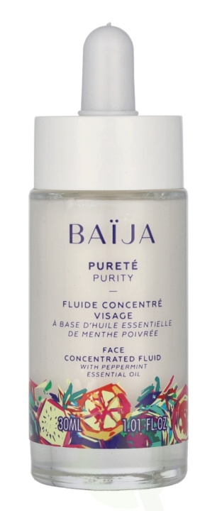 Baija Paris Baija Concentrated Face Fluid 30 ml With Peppermint Essential Oil i gruppen HELSE OG SKJØNNHET / Hudpleie / Ansikt / Hudserum hos TP E-commerce Nordic AB (C99857)