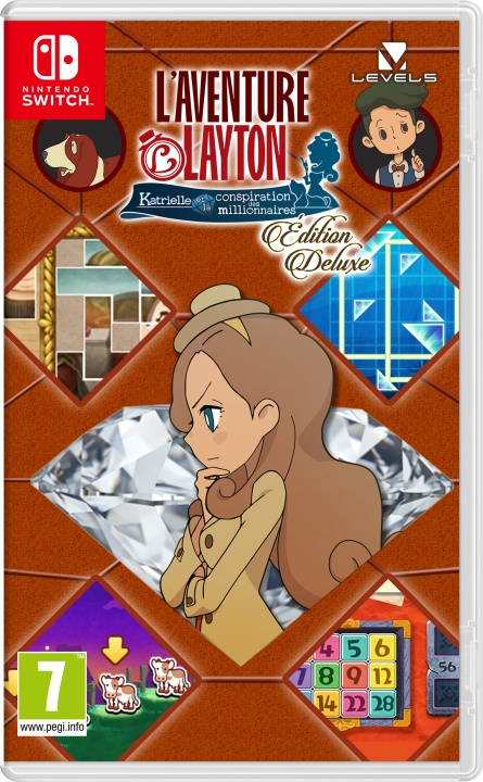 Layton\'s Mystery Journey: Katrielle and the Millionaries Conspiracy (Deluxe Edition) (Switch) i gruppen Elektronikk / TV-spill & tilbehør / Nintendo Switch / Spel hos TP E-commerce Nordic AB (C99968)