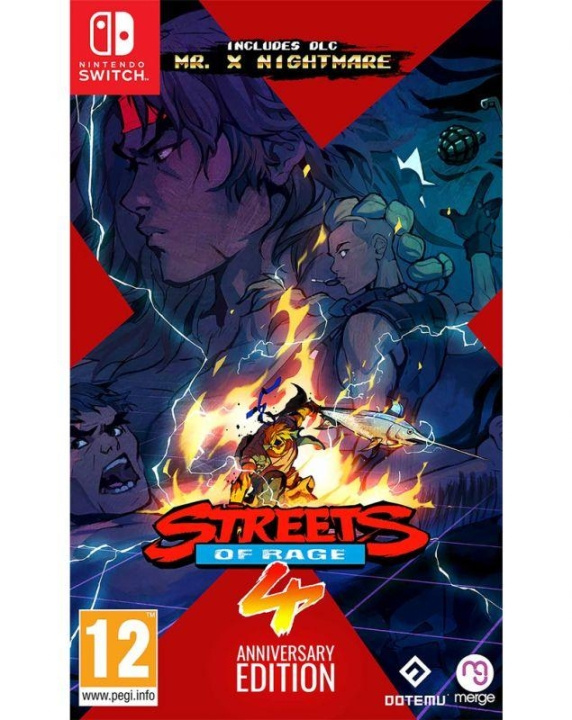 Streets of Rage 4 Anniversary Edition (Switch) i gruppen Elektronikk / TV-spill & tilbehør / Nintendo Switch / Spel hos TP E-commerce Nordic AB (D00071)