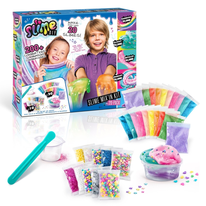 So Slime DIY Slime 20-pakning (185) i gruppen LEKER, BARN OG BABY / Leker / Håndtverk hos TP E-commerce Nordic AB (D00675)