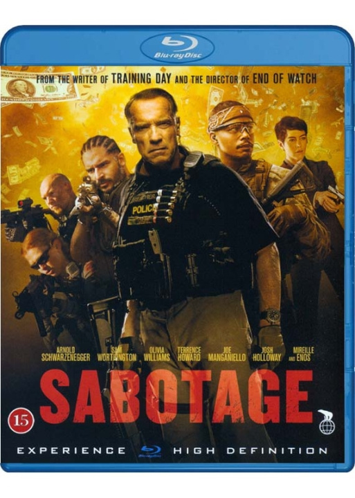 Sabotage - Blu ray i gruppen Elektronikk / Lyd & Bilde / TV og tilbehør / Filmer / Blu-ray hos TP E-commerce Nordic AB (D00885)