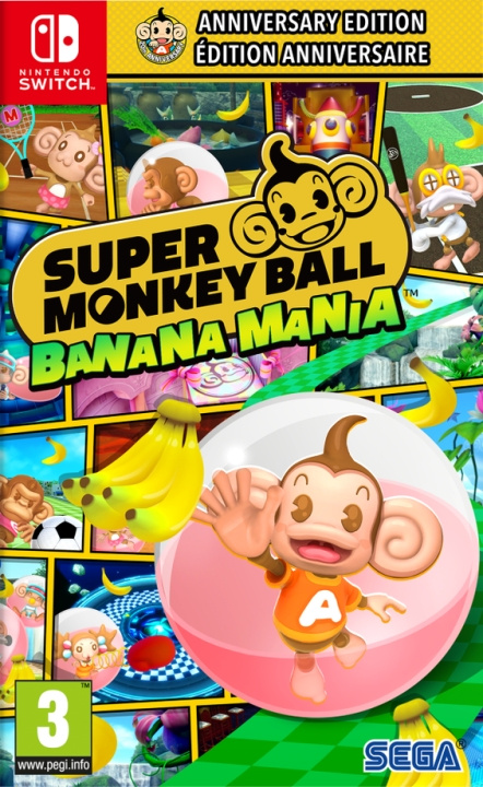 Super Monkey Ball Banana Mania (Switch) i gruppen Elektronikk / TV-spill & tilbehør / Nintendo Switch / Spel hos TP E-commerce Nordic AB (D00951)