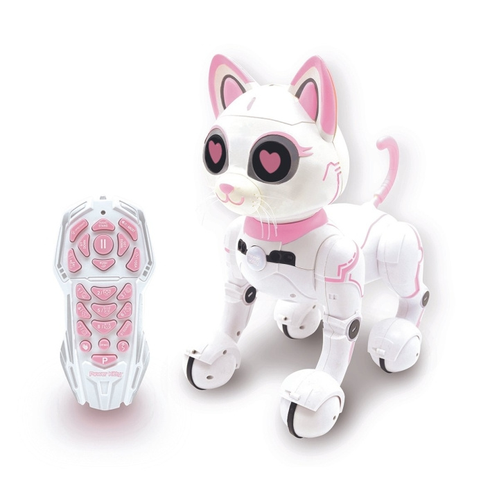 Lexibook Power Kitty - Min smarte robotkattunge (KITTY01) i gruppen LEKER, BARN OG BABY / Radiostyrt / Annet radiostyrt hos TP E-commerce Nordic AB (D01082)