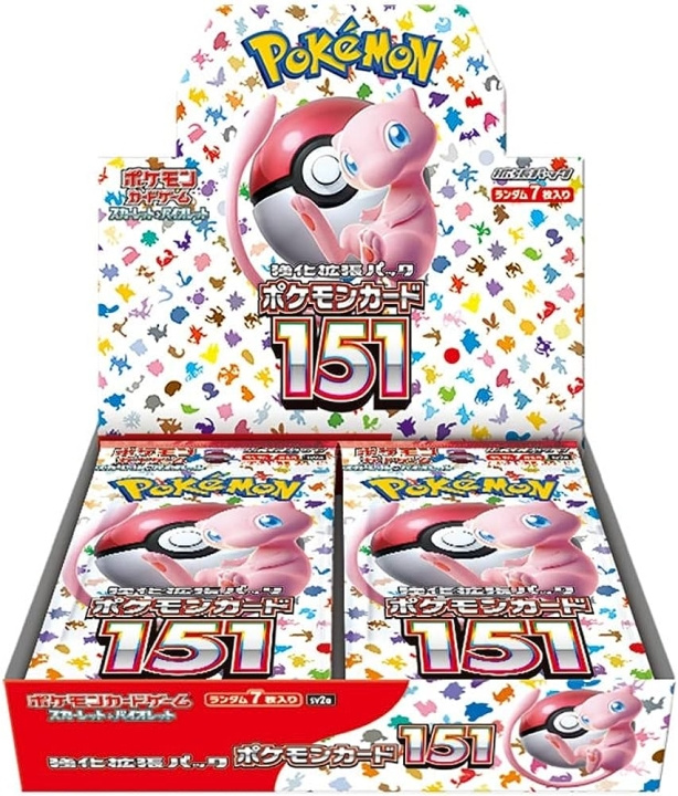 Pokémon Scarlet & Violet - Pokemon 151 Booster Box i gruppen LEKER, BARN OG BABY / Spill / Kortspill hos TP E-commerce Nordic AB (D01086)