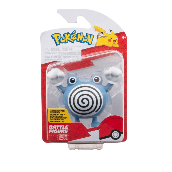 Pokémon Kampfigur Poliwhirl (PKW3584) i gruppen LEKER, BARN OG BABY / Leker / Figurer, miniatyrer og tilbehør hos TP E-commerce Nordic AB (D01164)