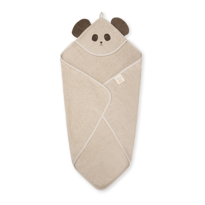 That\'s Mine Mivo Badehåndkle med hette Panda i gruppen LEKER, BARN OG BABY / Barnetekstiler / Badetilbehør hos TP E-commerce Nordic AB (D01389)