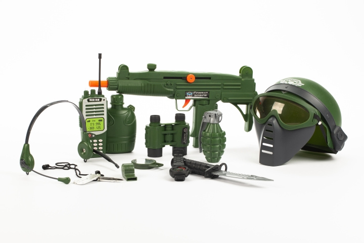 Role Play Militærsett - stor eske (520358) i gruppen LEKER, BARN OG BABY / Leker / Masker og kostymer hos TP E-commerce Nordic AB (D01433)