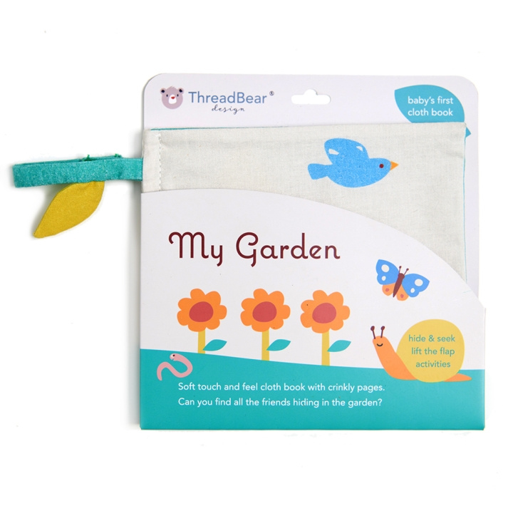 ThreadBear Bok - Babyaktivitetsbok - Min hage - (TB4065) i gruppen LEKER, BARN OG BABY / Babyleker (0-3 år) / Aktivitetsleker hos TP E-commerce Nordic AB (D01515)
