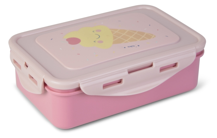 SARO Baby SARO - Lunchlåda - Rosa (SAO70066) i gruppen LEKER, BARN OG BABY / Spise & drikke / Barneserviser hos TP E-commerce Nordic AB (D01602)