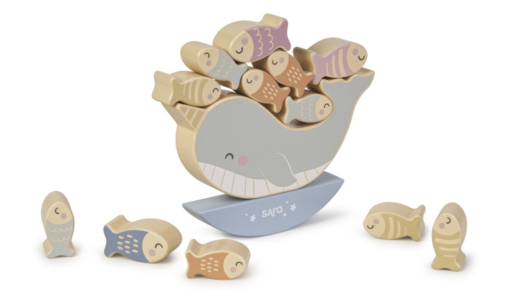SARO Baby SARO - Sea Life - Balanse-leke (SAO3344) i gruppen LEKER, BARN OG BABY / Leker / Byggeleker / Byggeklosser hos TP E-commerce Nordic AB (D01614)