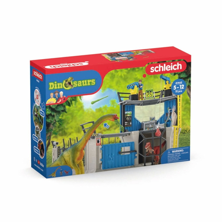 SchleichSchleich - Dinosaurer - Stor dinoforskningsstasjon (41462) i gruppen LEKER, BARN OG BABY / Leker / Lekesett hos TP E-commerce Nordic AB (D01626)