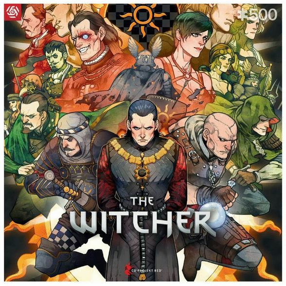 Good Loot - Spillpuslespill: The Witcher Nilfgaard, 500 brikker i gruppen SPORT, FRITID & HOBBY / Hobby / Puslespill hos TP E-commerce Nordic AB (D01646)