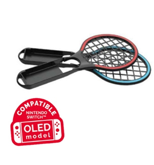 Nacon Big Ben Racket for Joy-Con (rød - blå) / Nintendo Switch i gruppen Elektronikk / TV-spill & tilbehør / Nintendo Switch / Tilbehør hos TP E-commerce Nordic AB (D01708)