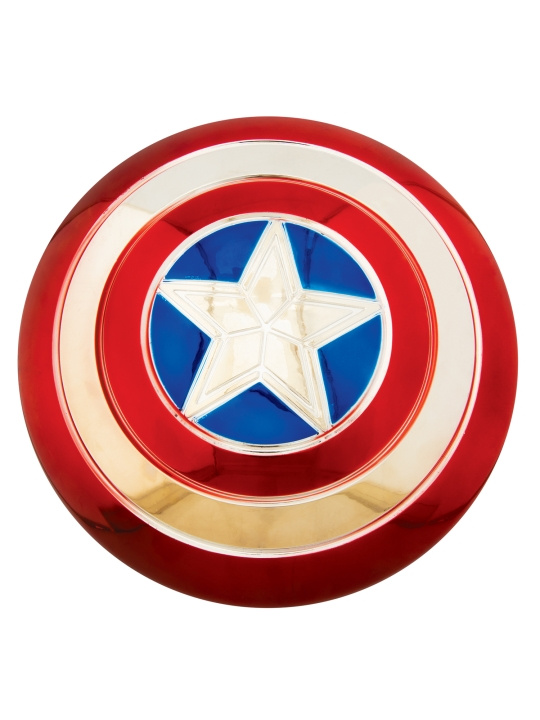 Rubies Captain America elektropläterad metallisk 12 sköld (34947) i gruppen LEKER, BARN OG BABY / Leker / Masker og kostymer hos TP E-commerce Nordic AB (D01825)