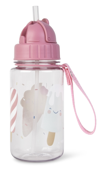 SARO Baby SARO - Flaska med sugerør - Rosa (SAO74006) i gruppen LEKER, BARN OG BABY / Spise & drikke / Tåteflasker & tilbehør hos TP E-commerce Nordic AB (D01847)