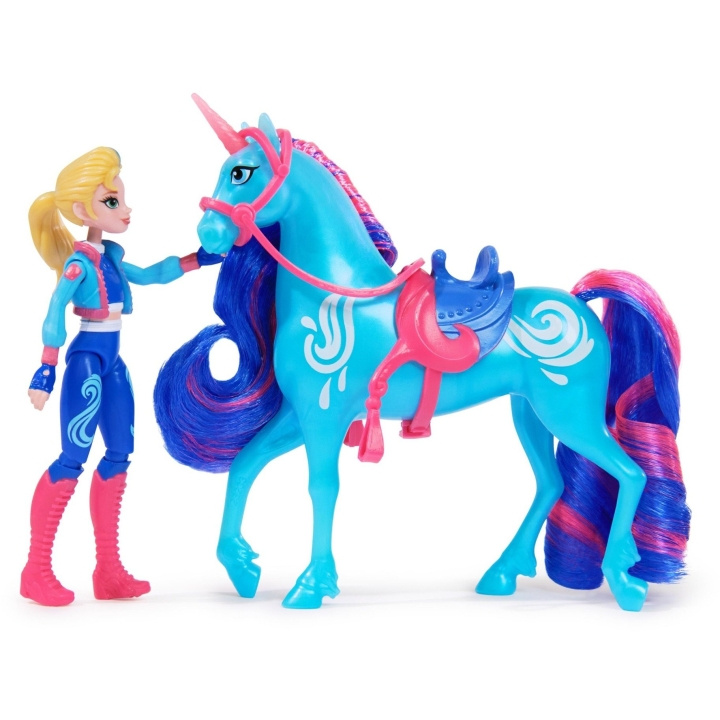 Unicorn Academy Dukke & enhjørning - Isabel & River (6066842) i gruppen LEKER, BARN OG BABY / Leker / Dukker & tilbehør hos TP E-commerce Nordic AB (D01868)