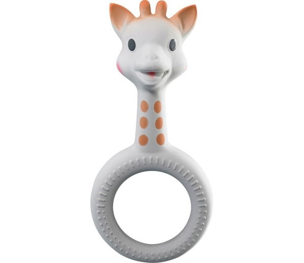 Vulli Sophie la girafe - Ringbinder (220117) i gruppen LEKER, BARN OG BABY / Babyprodukter / Smokker & Tannringer hos TP E-commerce Nordic AB (D01897)