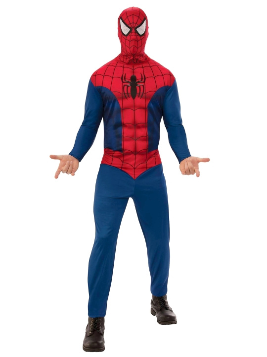 Rubies Kostyme for voksne - Spider-Man (XL) i gruppen LEKER, BARN OG BABY / Leker / Masker og kostymer hos TP E-commerce Nordic AB (D02033)