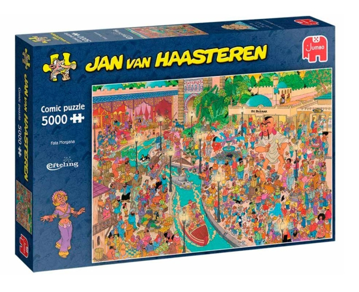 Jumbo Jan van Haasteren - Fata Morgana (5000 brikker) (JUM01845) i gruppen SPORT, FRITID & HOBBY / Hobby / Puslespill hos TP E-commerce Nordic AB (D02096)