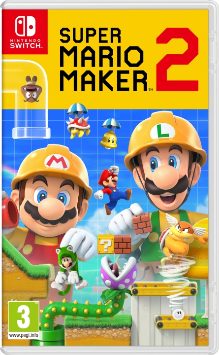 Super Mario Maker 2 (UK, SE, DK, FI) (Switch) i gruppen Elektronikk / TV-spill & tilbehør / Nintendo Switch / Spel hos TP E-commerce Nordic AB (D02121)