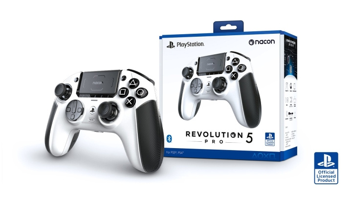 NACON PS5 Revolution 5 Pro Controller hvit i gruppen Elektronikk / TV-spill & tilbehør / Sony PlayStation 5 / Tilbehør hos TP E-commerce Nordic AB (D02174)