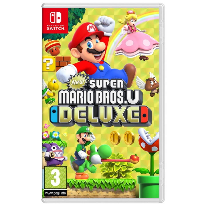 New Super Mario Bros. U Deluxe (UK, SE, DK, FI) (Switch) i gruppen Elektronikk / TV-spill & tilbehør / Nintendo Switch / Spel hos TP E-commerce Nordic AB (D02225)