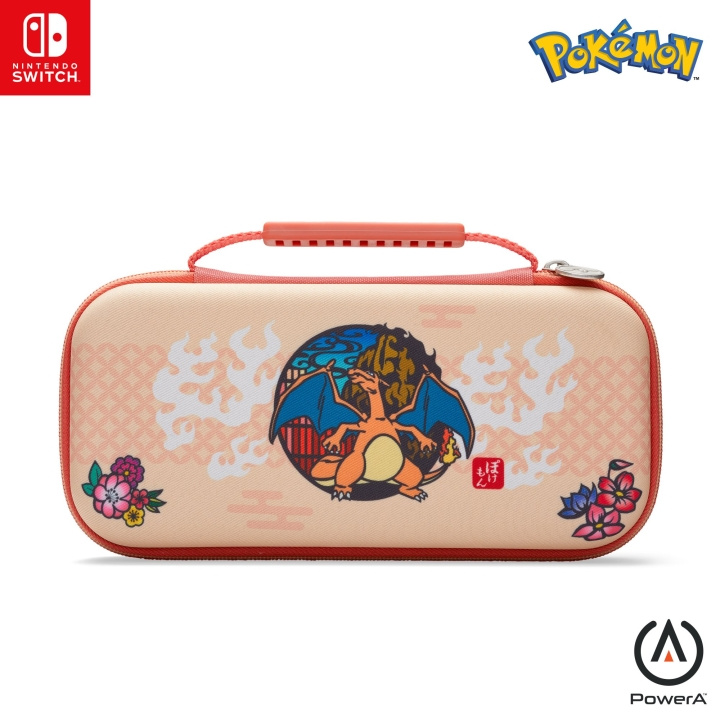 PowerA Beskyttelsesveske - Charizard Blossom (Nintendo Switch) i gruppen Elektronikk / TV-spill & tilbehør / Nintendo Switch / Tilbehør hos TP E-commerce Nordic AB (D02347)