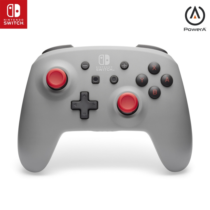 PowerA Trådløs kontroller - Retro Grey (Nintendo Switch) i gruppen Elektronikk / TV-spill & tilbehør / Nintendo Switch / Tilbehør hos TP E-commerce Nordic AB (D02349)