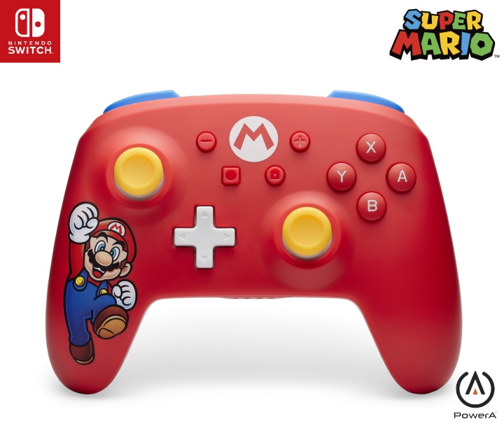 PowerA Trådløs kontroller - Mario Joy (Nintendo Switch) i gruppen Elektronikk / TV-spill & tilbehør / Nintendo Switch / Tilbehør hos TP E-commerce Nordic AB (D02350)