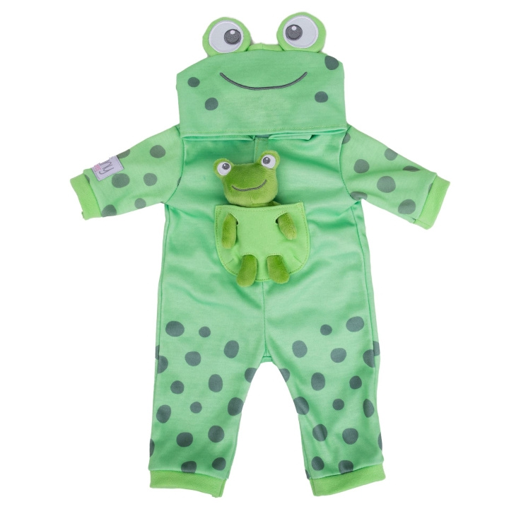 Tiny Treasure s - Froggy Alt-i-ett-antrekk (30548) i gruppen LEKER, BARN OG BABY / Leker / Dukker & tilbehør hos TP E-commerce Nordic AB (D02386)