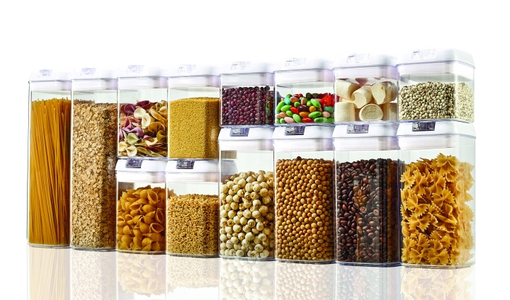 Scandinavian Collection Oppbevaringsbeholdere - 14 deler - 500 ml, 800 ml, 1200 ml, 1900 ml i gruppen HJEM, HUS OG HAGE / Kjøkkenutstyr / Matbokser & Matbeholder hos TP E-commerce Nordic AB (D02416)