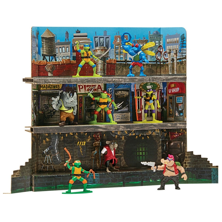 Teenage Mutant Ninja Turtles Turtles - Mutant Mayhem Minifigur Battle Pack (46-83562) i gruppen LEKER, BARN OG BABY / Leker / Figurer, miniatyrer og tilbehør hos TP E-commerce Nordic AB (D02459)