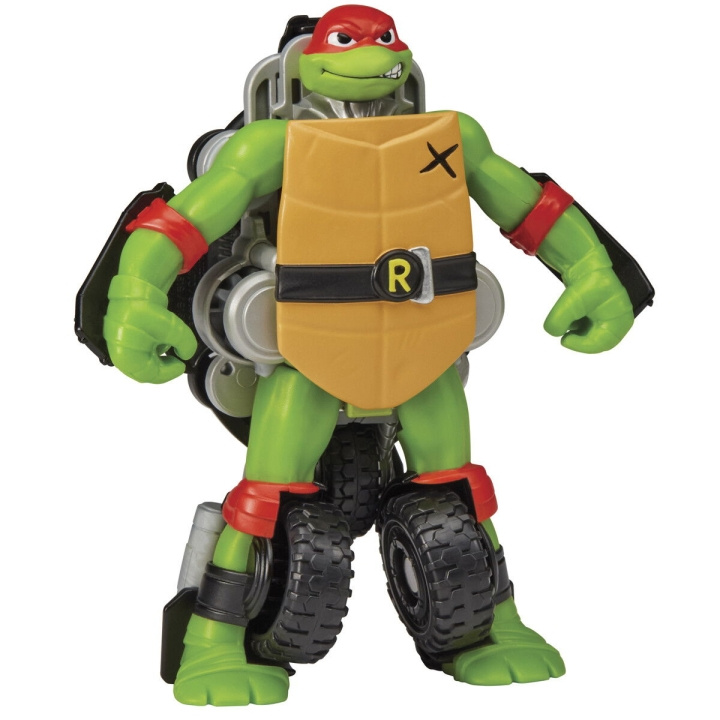 Teenage Mutant Ninja Turtles Skilpadder - Mutant Mayhem Transformatorskilpadde - Raphael i gruppen LEKER, BARN OG BABY / Leker / Figurer, miniatyrer og tilbehør hos TP E-commerce Nordic AB (D02472)
