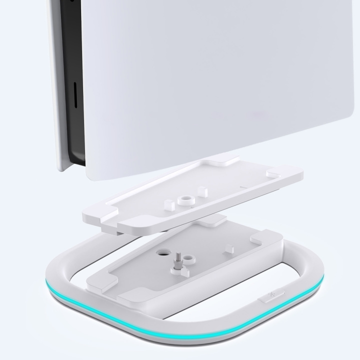 SuBsonic Led-stativ - PS5/PS5 Slim i gruppen Elektronikk / TV-spill & tilbehør / Sony PlayStation 5 / Tilbehør hos TP E-commerce Nordic AB (D02543)