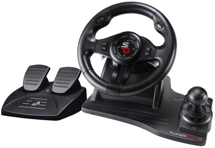 SuBsonic Superdrive GS 550 - PS4/PS3/Xbox One, X/S / Switch / PC i gruppen Elektronikk / TV-spill & tilbehør / Sony PlayStation 4 / Tilbehør hos TP E-commerce Nordic AB (D02552)