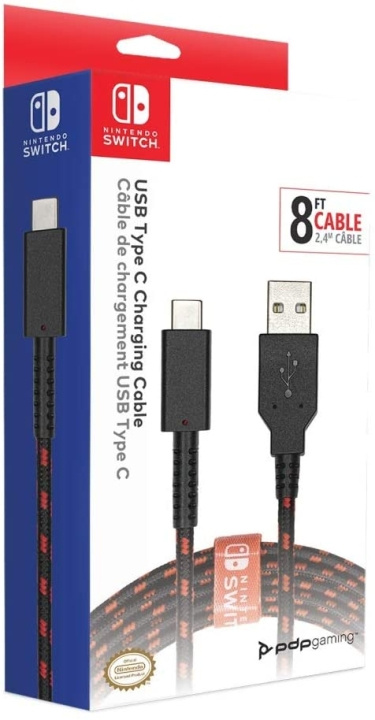 PDP Gaming Ladekabel for Nintendo Switch i gruppen Elektronikk / TV-spill & tilbehør / Nintendo Switch / Tilbehør hos TP E-commerce Nordic AB (D02558)