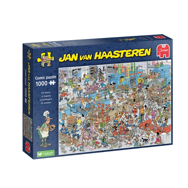 Jan van Haasteren Bakeriet (1000 brikker) (JUM01843) i gruppen SPORT, FRITID & HOBBY / Hobby / Puslespill hos TP E-commerce Nordic AB (D02611)