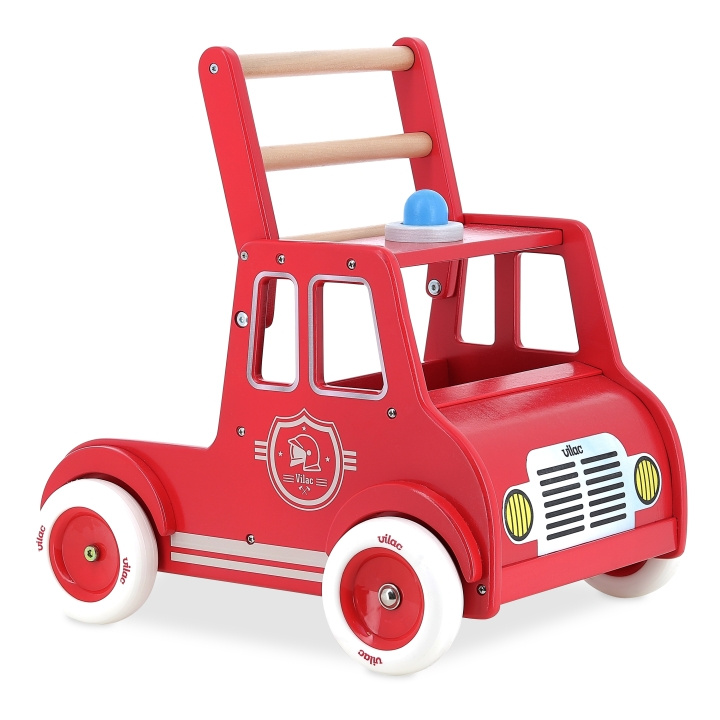 Vilac Kjør på brannbil - (1135) i gruppen LEKER, BARN OG BABY / Babyleker (0-3 år) / Lære seg å gå hos TP E-commerce Nordic AB (D02612)