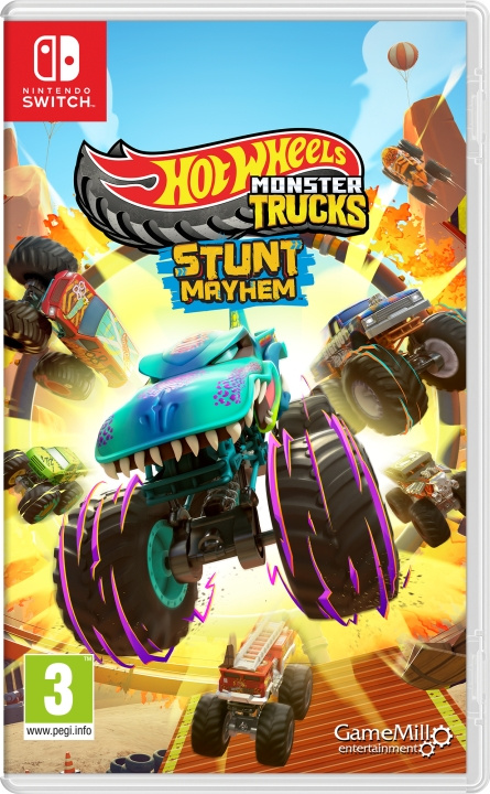 Hot Wheels Monster Trucks: Stunt Mayhem (Switch) i gruppen Elektronikk / TV-spill & tilbehør / Nintendo Switch / Spel hos TP E-commerce Nordic AB (D02929)