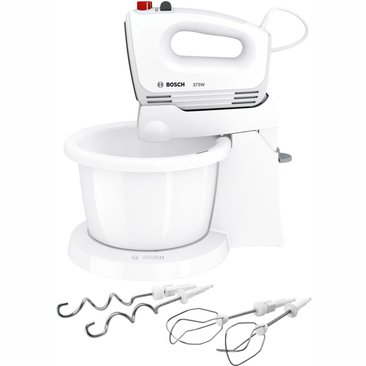 Bosch Elektrisk visp med roterende skål MFQ2600G 375W i gruppen HJEM, HUS OG HAGE / Husholdningsapparater / Matprosessorer og kjøkkenassistenter / Håndmiksere hos TP E-commerce Nordic AB (D03049)