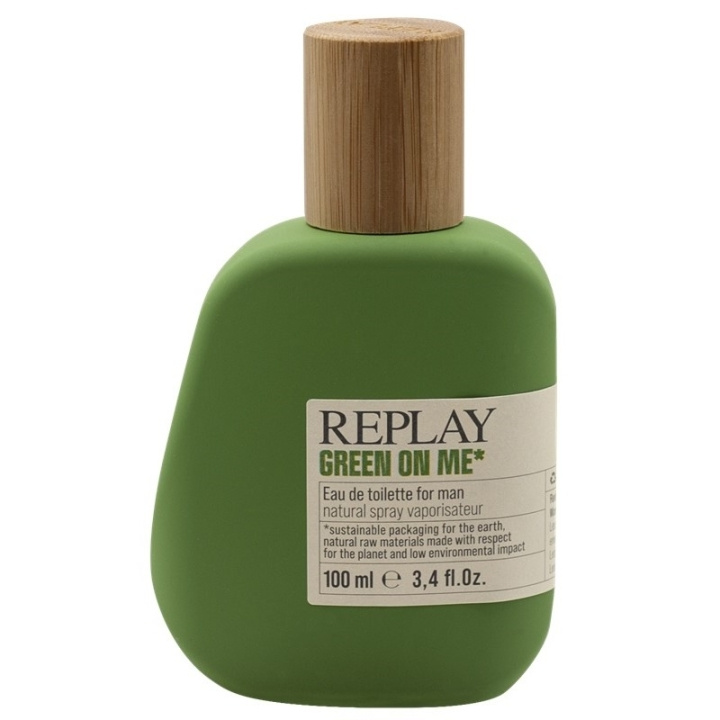REPLAY Green On Me Man Edt 100ml i gruppen HELSE OG SKJØNNHET / Duft og parfyme / Parfyme / Parfyme for han hos TP E-commerce Nordic AB (D03059)