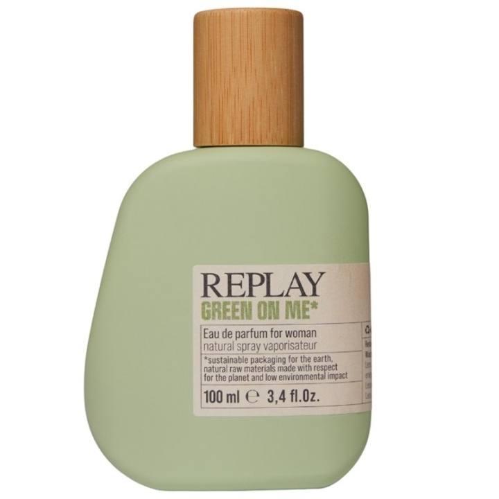 REPLAY Green On Me Woman Edp 100 ml i gruppen HELSE OG SKJØNNHET / Duft og parfyme / Parfyme / Parfyme for henne hos TP E-commerce Nordic AB (D03062)