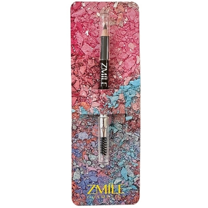 Zmile Cosmetics Øyenbrynsblyant i brun i gruppen HELSE OG SKJØNNHET / Makeup / Øyne og øyebryn / Øyenbrynspenn hos TP E-commerce Nordic AB (D03078)
