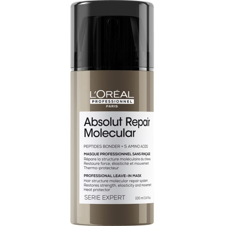 L\'ORÉAL PARIS LOreal Professionnel Serie Expert Absolut Repair Molecular Leave-in Mask 100 ml i gruppen HELSE OG SKJØNNHET / Hår & styling / Hårpleie / Hårmaske hos TP E-commerce Nordic AB (D03093)
