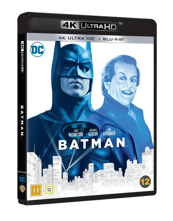 Batman (1989) 4K Blu ray i gruppen Elektronikk / Lyd & Bilde / TV og tilbehør / Filmer / Blu-ray hos TP E-commerce Nordic AB (D03610)